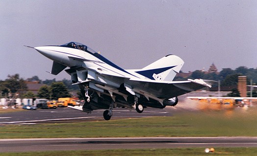 The British Aerospace EAP (for Experimental Aircraft Program) 