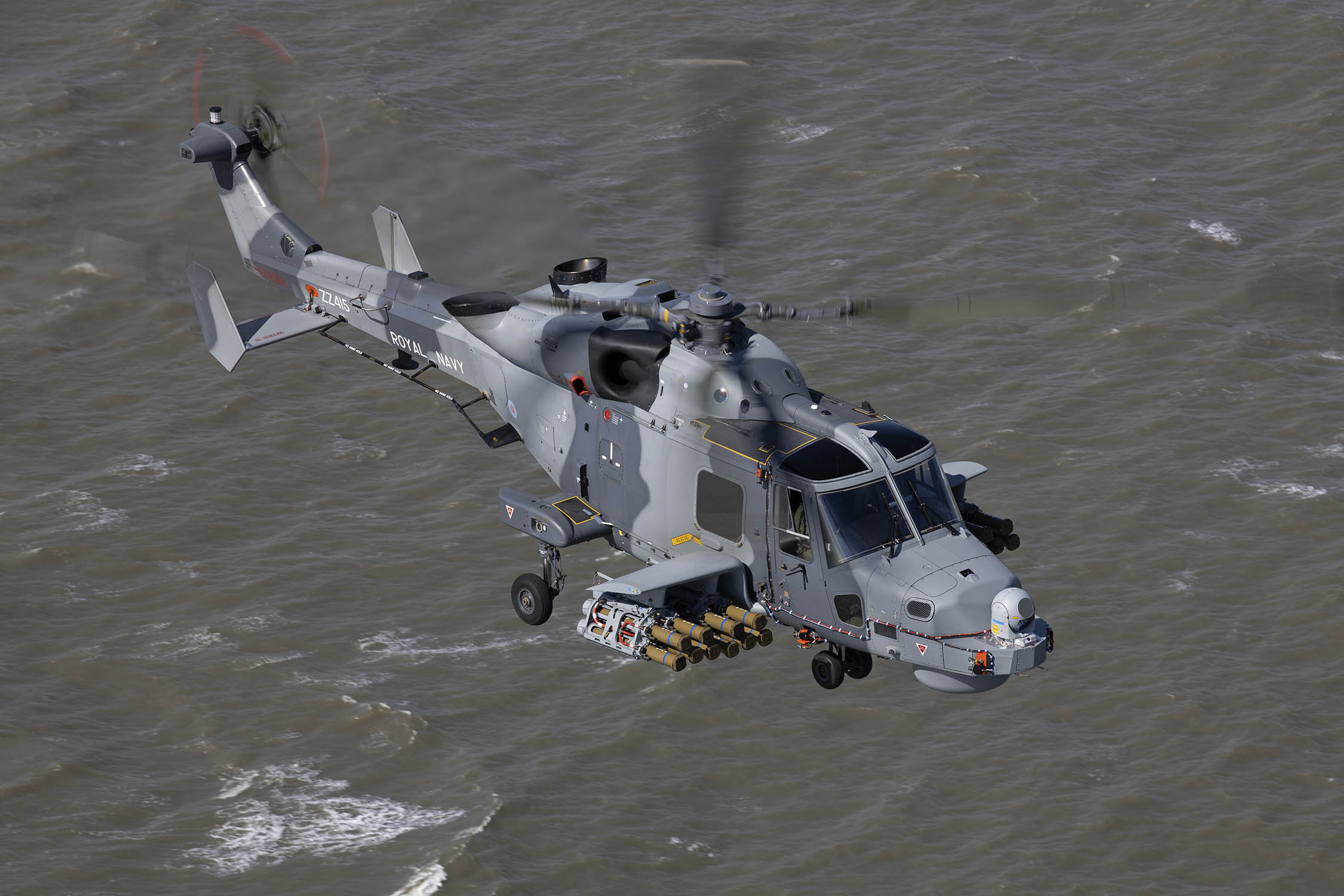 Leonardo Lynx Wildcat HMA2 helicopter.