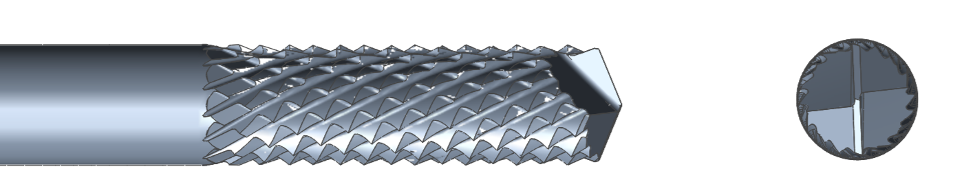 GT-14 CROSS CUT ROUTER (135 DEG)