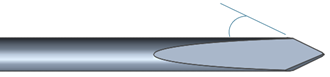 GT-50 DAGGER DRILL WITH MODIFIED CUTTING ANGLE GT-50 DAGGER DRILL WITH MODIFIED CUTTING ANGLE