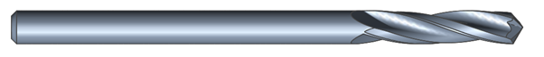 GANDTRACK GT-39 SOLID CARBIDE TRI-FLUTE DRILL GANDTRACK GT-39 SOLID CARBIDE TRI-FLUTE DRILL